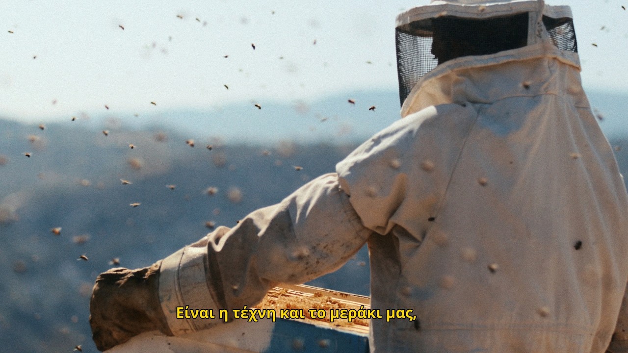 A still from the film: Cypriot land at dawn
